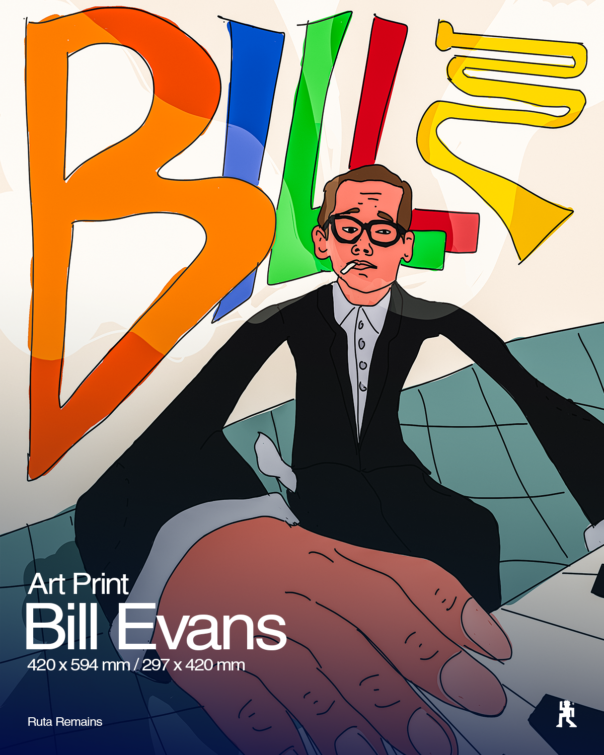 Bill Evans Art Print