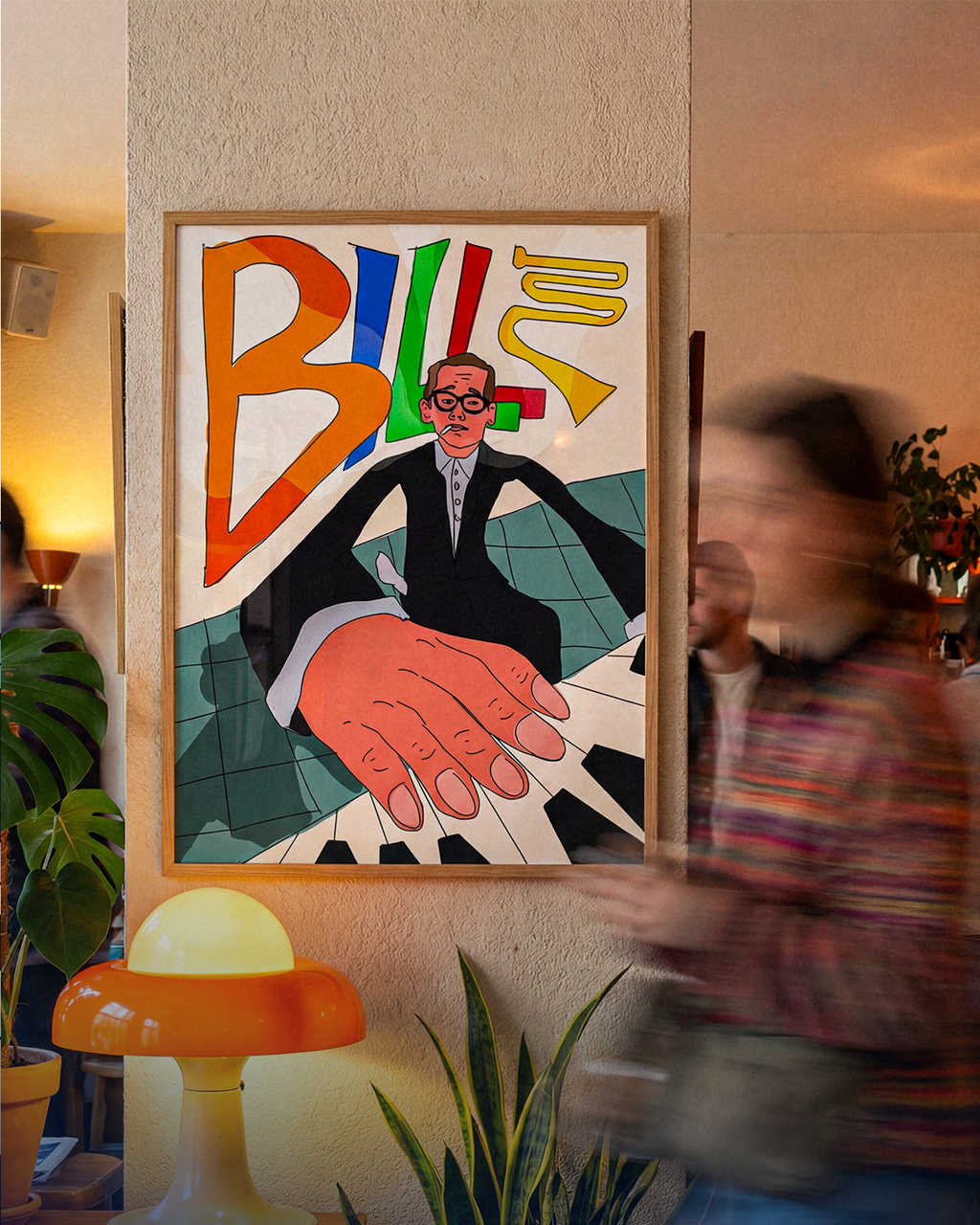 Bill Evans Art Print