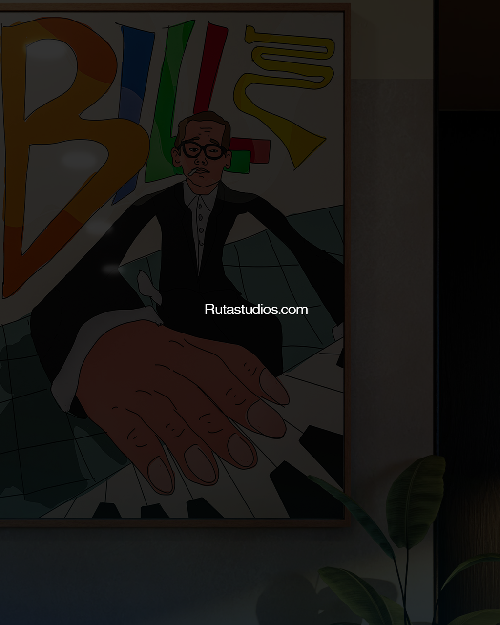 Bill Evans Art Print